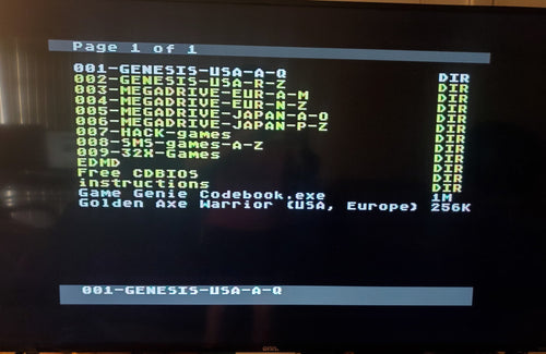1200 in 1 Sega Genesis Mega Drive Video Game Cartridge Everdrive